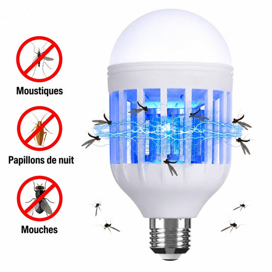 Ampoule Anti-Moustique LED – Dormez Enfin Sans Moustiques