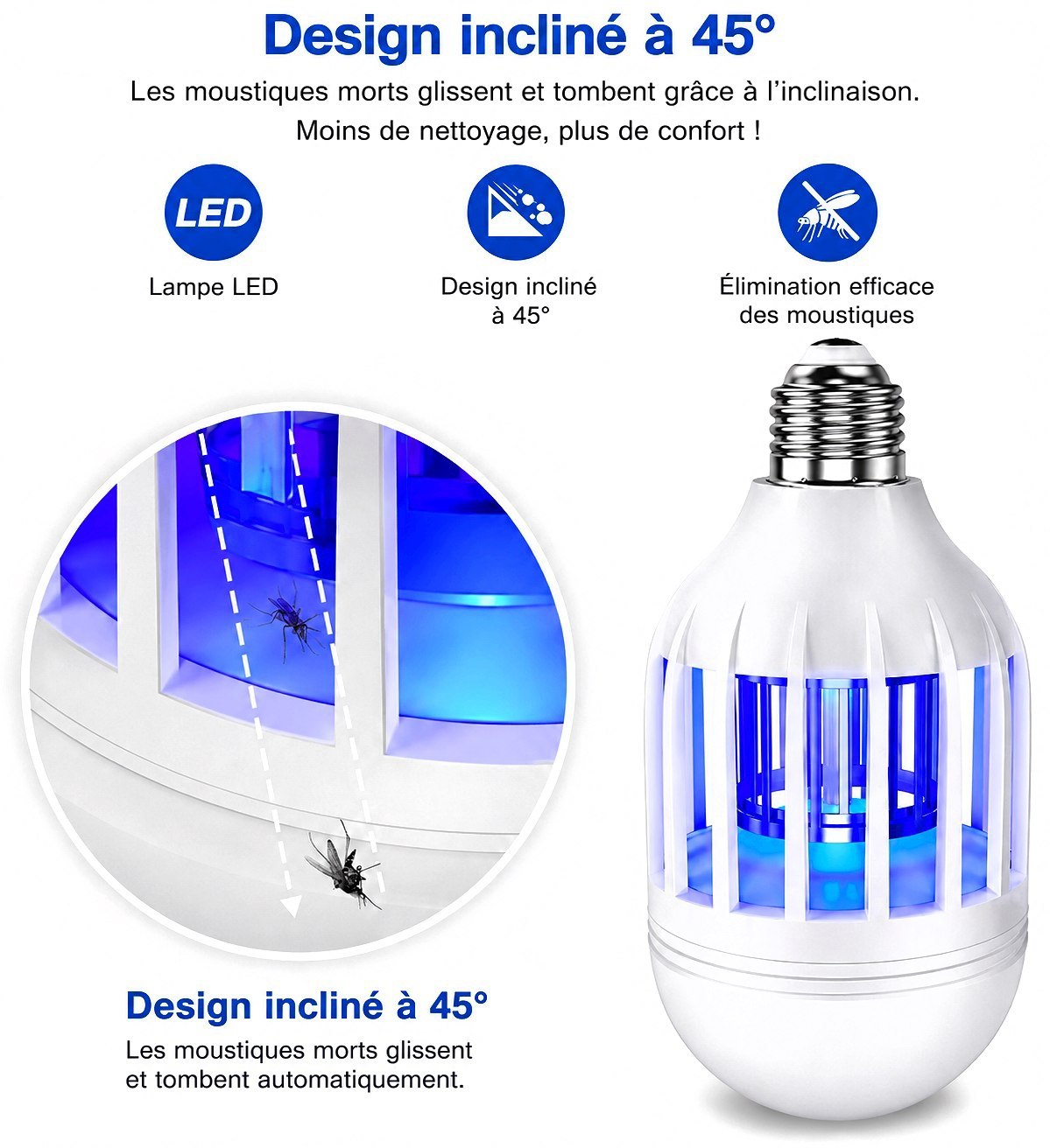 Ampoule Anti-Moustique LED – Dormez Enfin Sans Moustiques