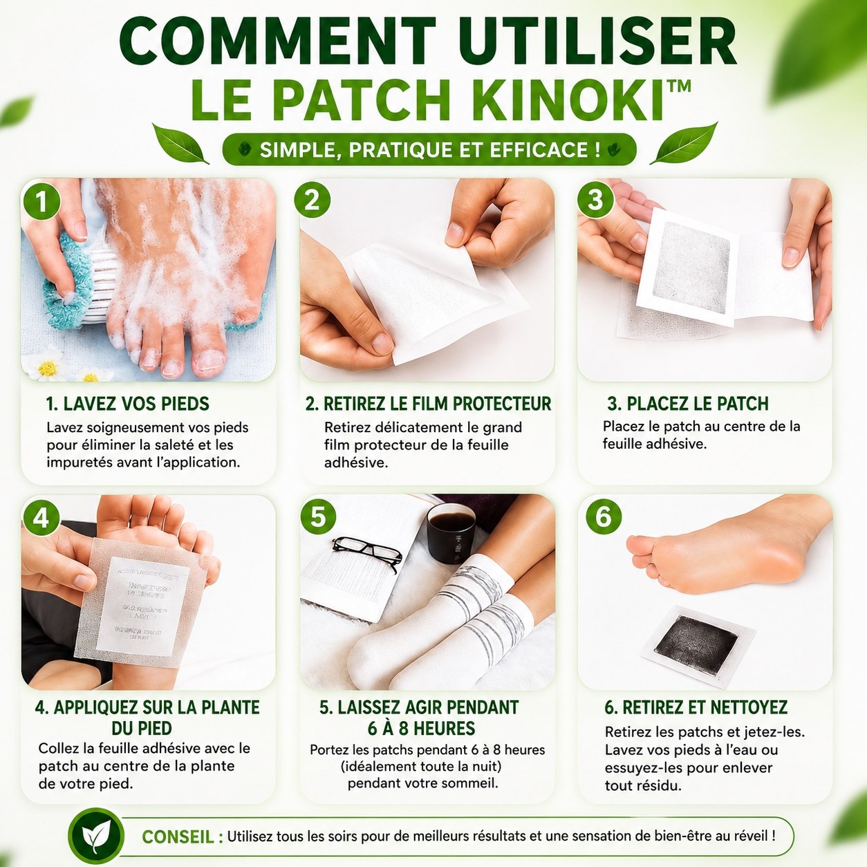 PATCH KINOKI™ : Le Patch Détox qui guérrit votre corps pendant votre sommeil