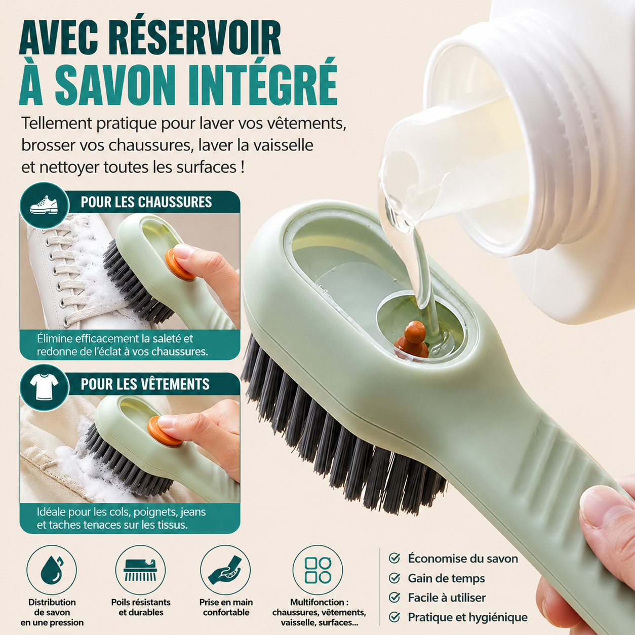 Brosse Magique Multifonction™