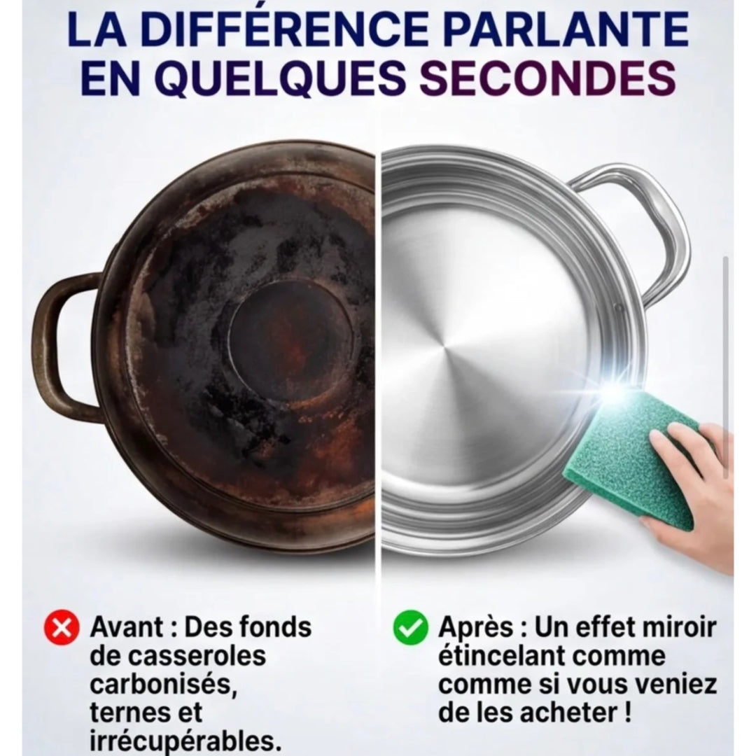 Pâte de nettoyage express Casseroles & Inox ✨ 1/2 Kg