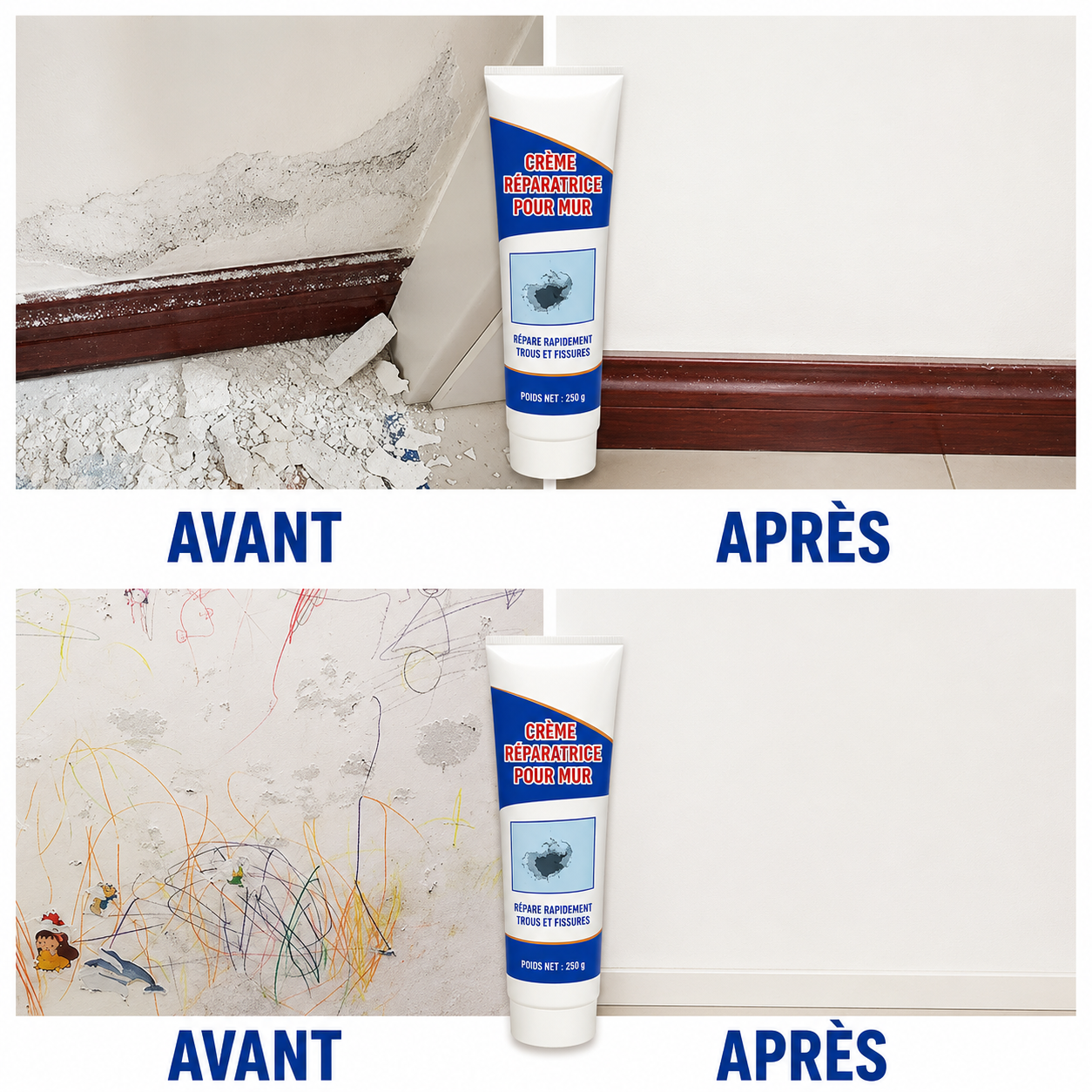 Crème Réparatrice Mur Express™