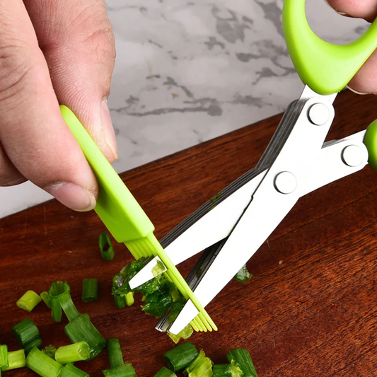 ✂️ Ciseaux à Herbes 5 Lames - Moyen format