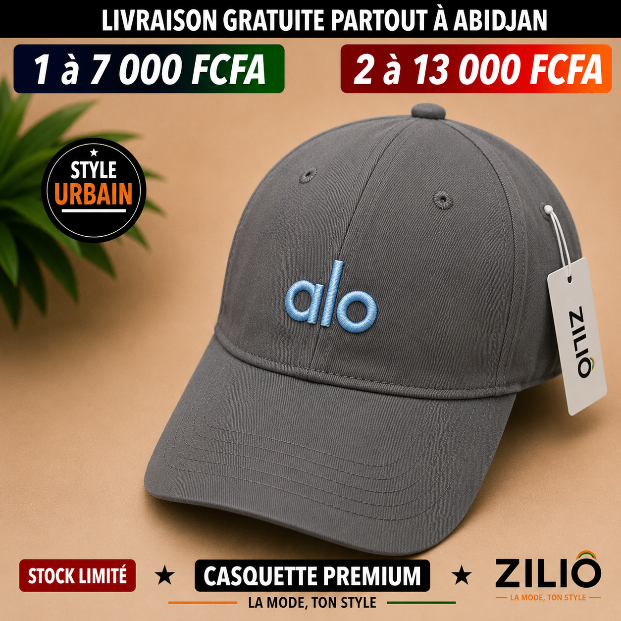 Casquettes alo