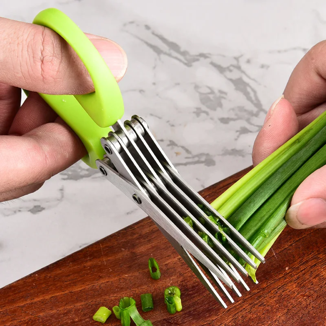 ✂️ Ciseaux à Herbes 5 Lames - Moyen format