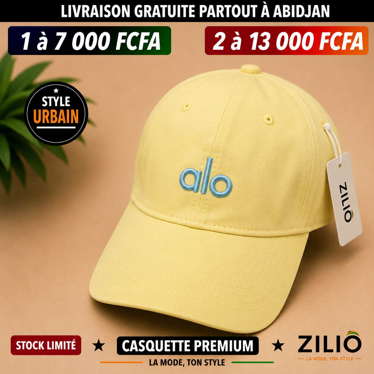 Casquettes alo