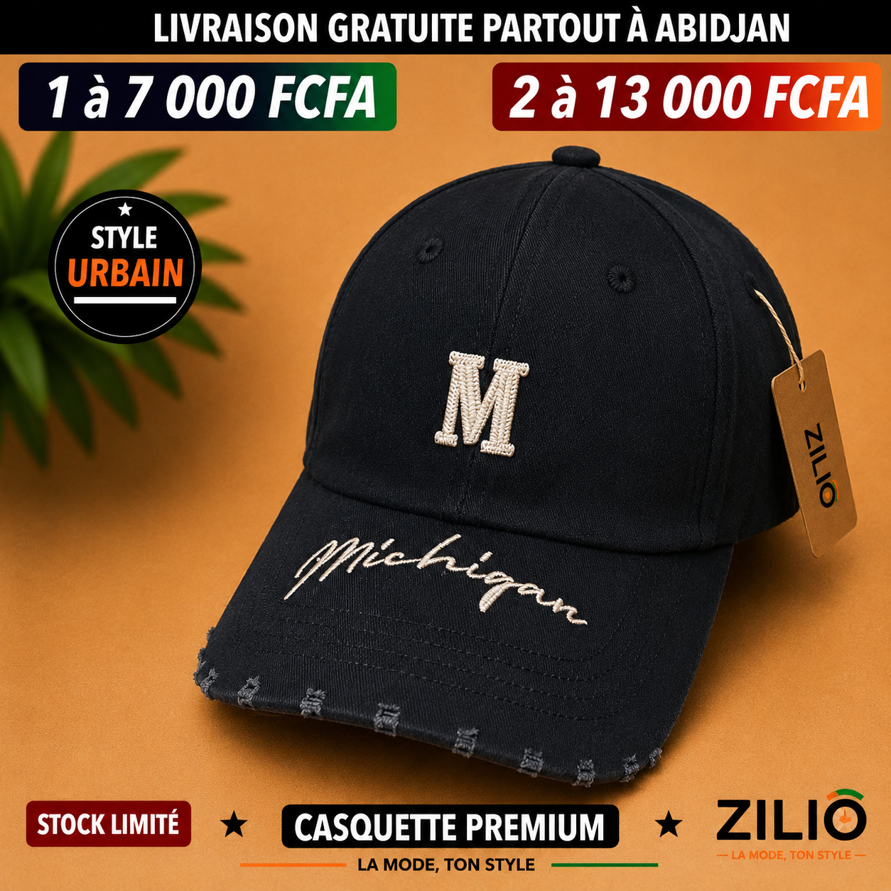 Casquettes Michigan