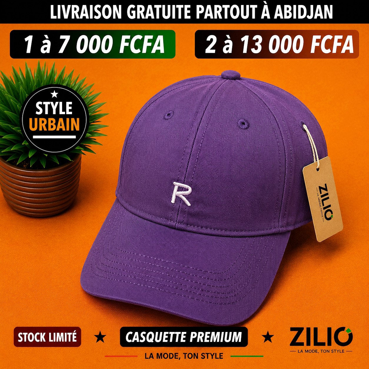 Casquettes "R"