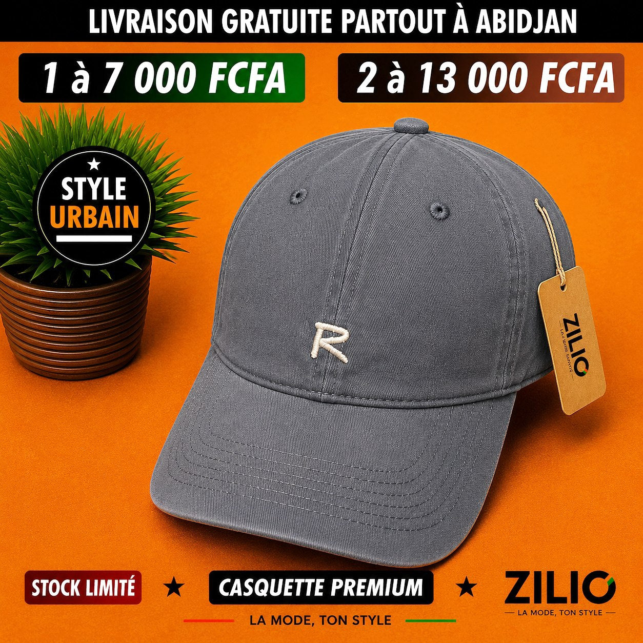 Casquettes "R"
