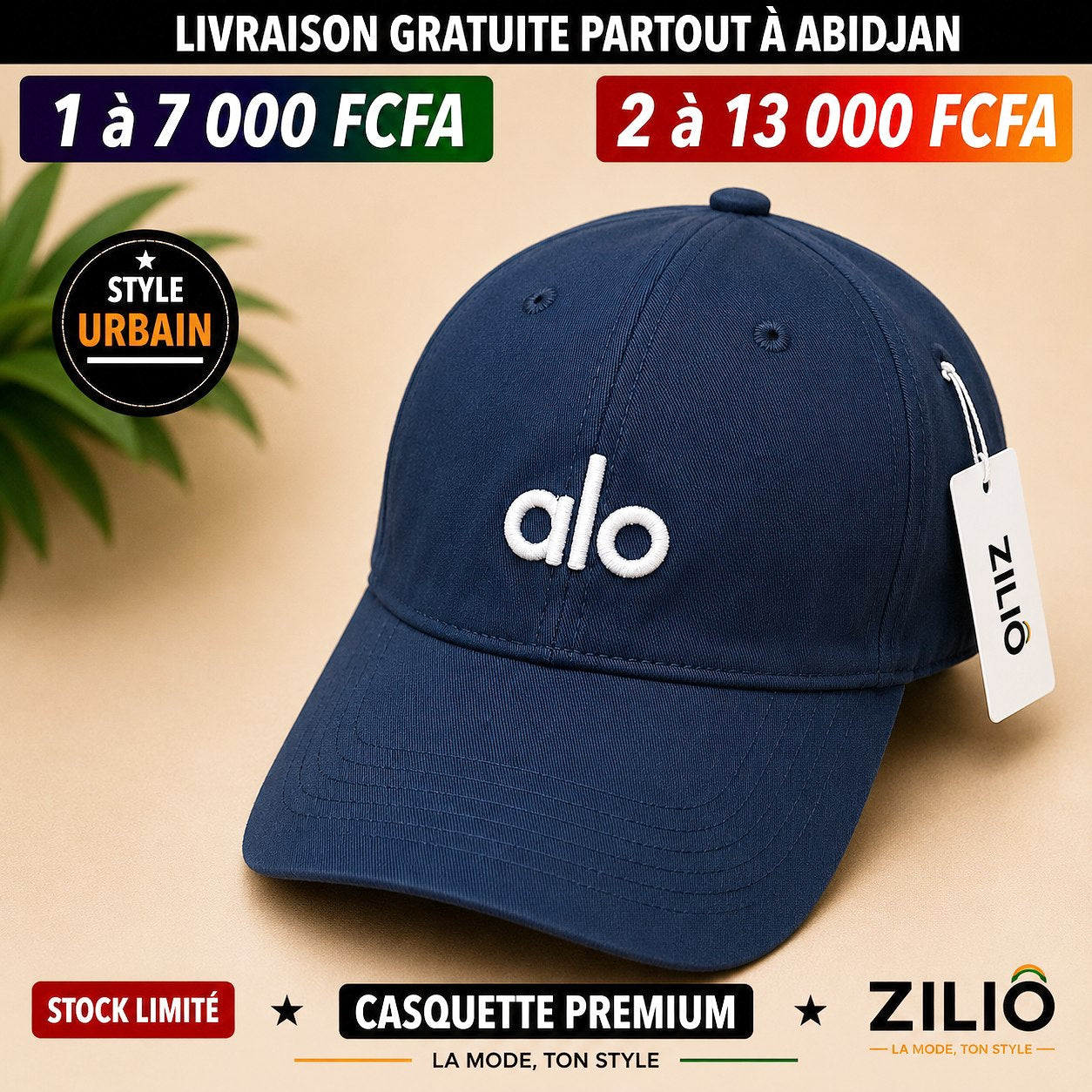Casquettes alo