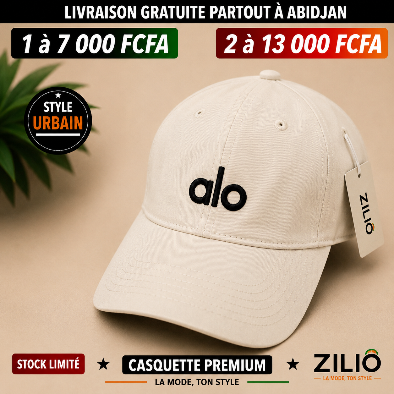 Casquettes alo