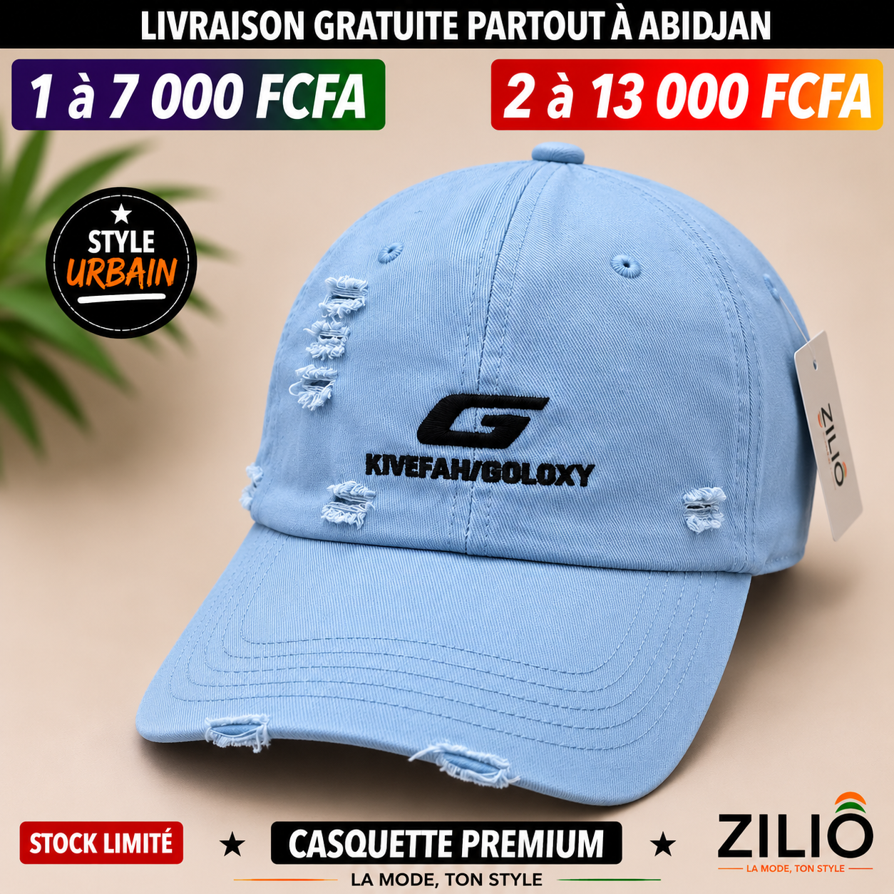 Casquettes G