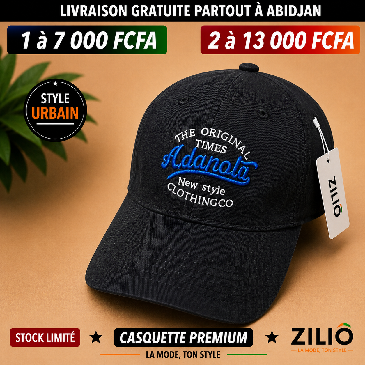 Casquettes Adanata