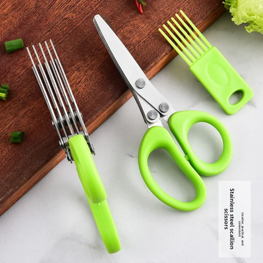 ✂️ Ciseaux à Herbes 5 Lames - Moyen format