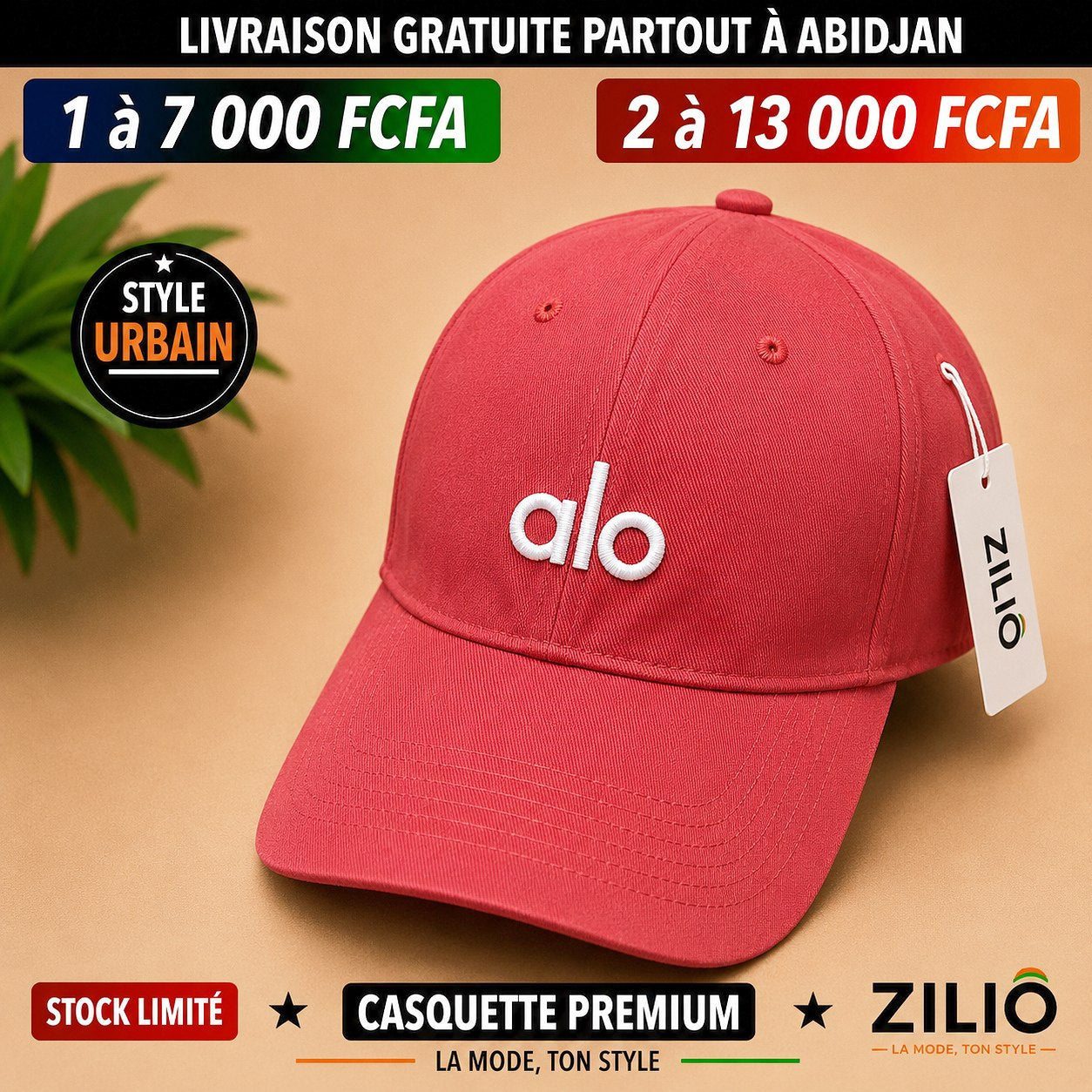 Casquettes alo