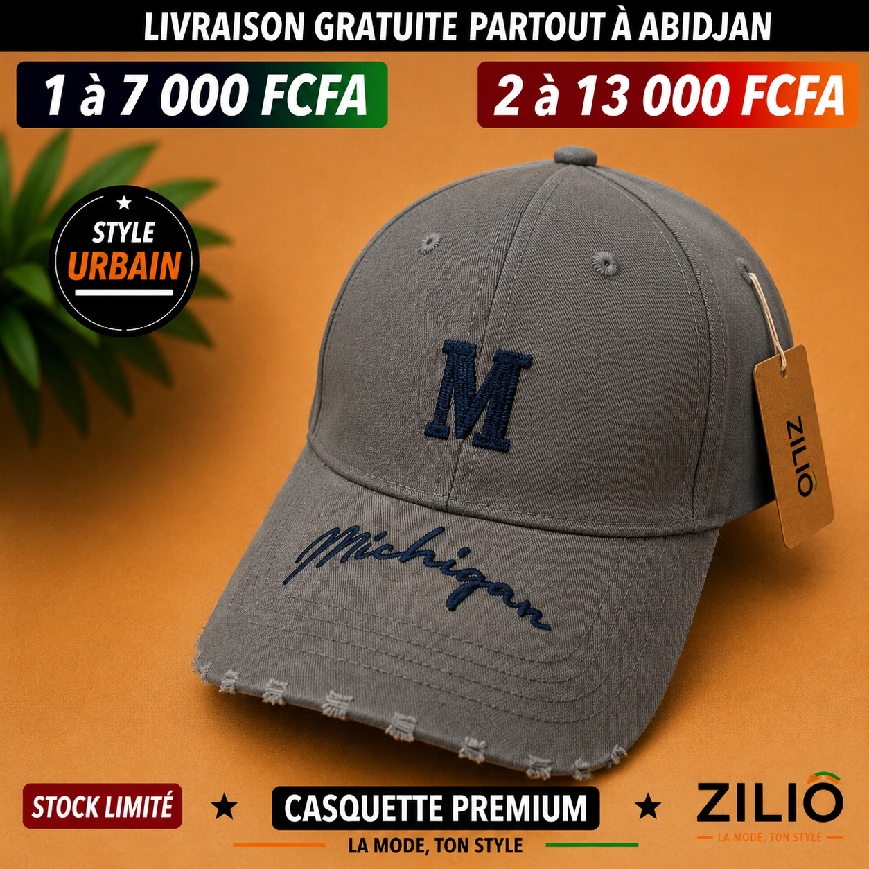 Casquettes Michigan