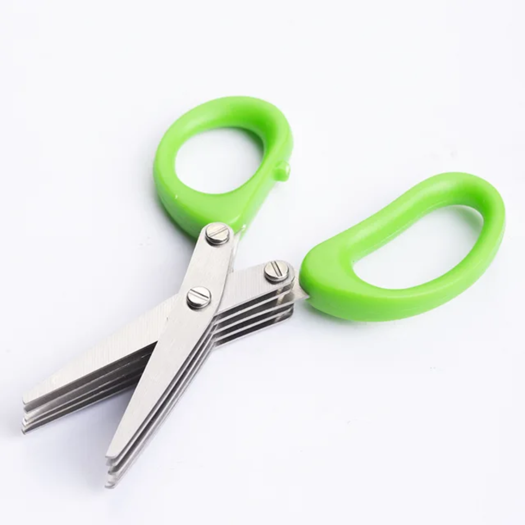 ✂️ Ciseaux à Herbes 5 Lames - Moyen format