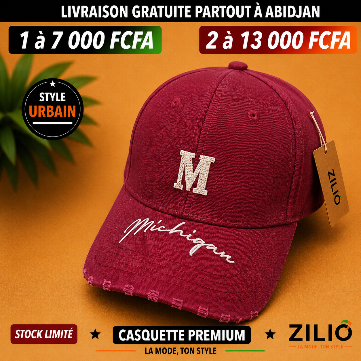 Casquettes Michigan