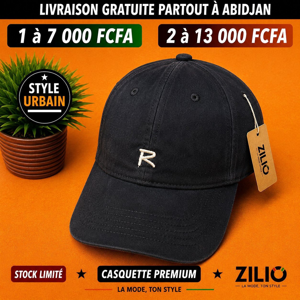 Casquettes "R"