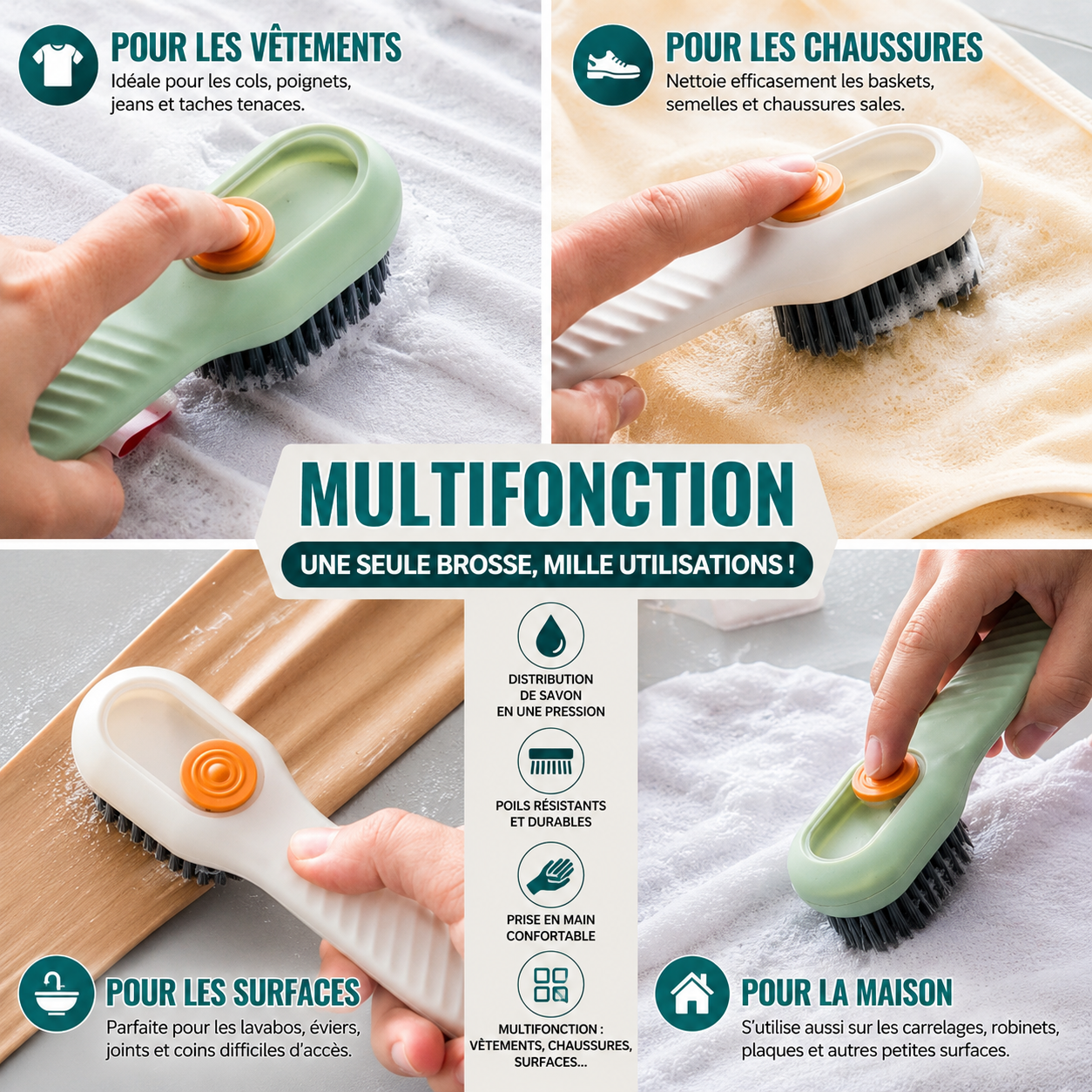 Brosse Magique Multifonction™
