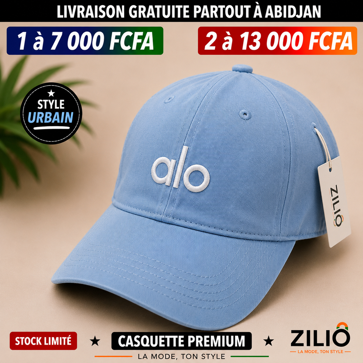 Casquettes alo