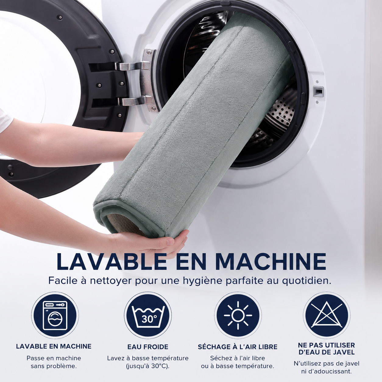 Tapis de Bain à Mousse Mémoire
