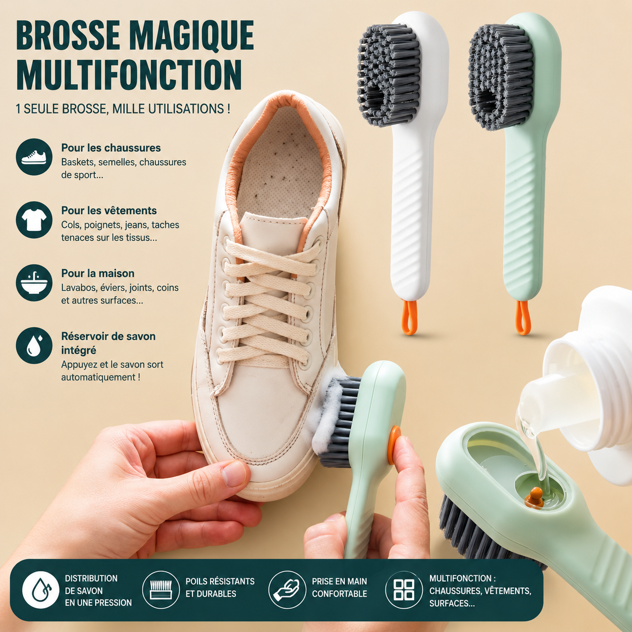 Brosse Magique Multifonction™